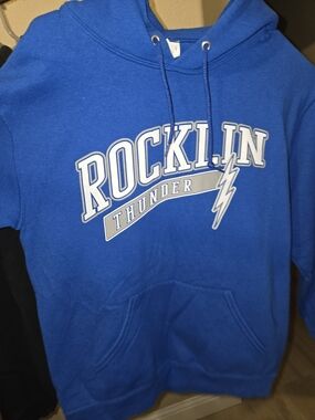 Jerzees Royal Blue "Rocklin Thunder" Pullover Hoodie